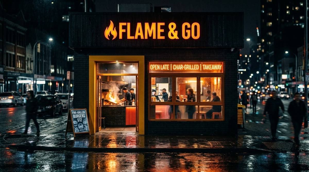 Flame & Go storefront